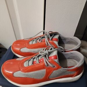 Authentic women prada sneaker size 9